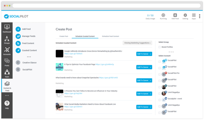 social automation tools